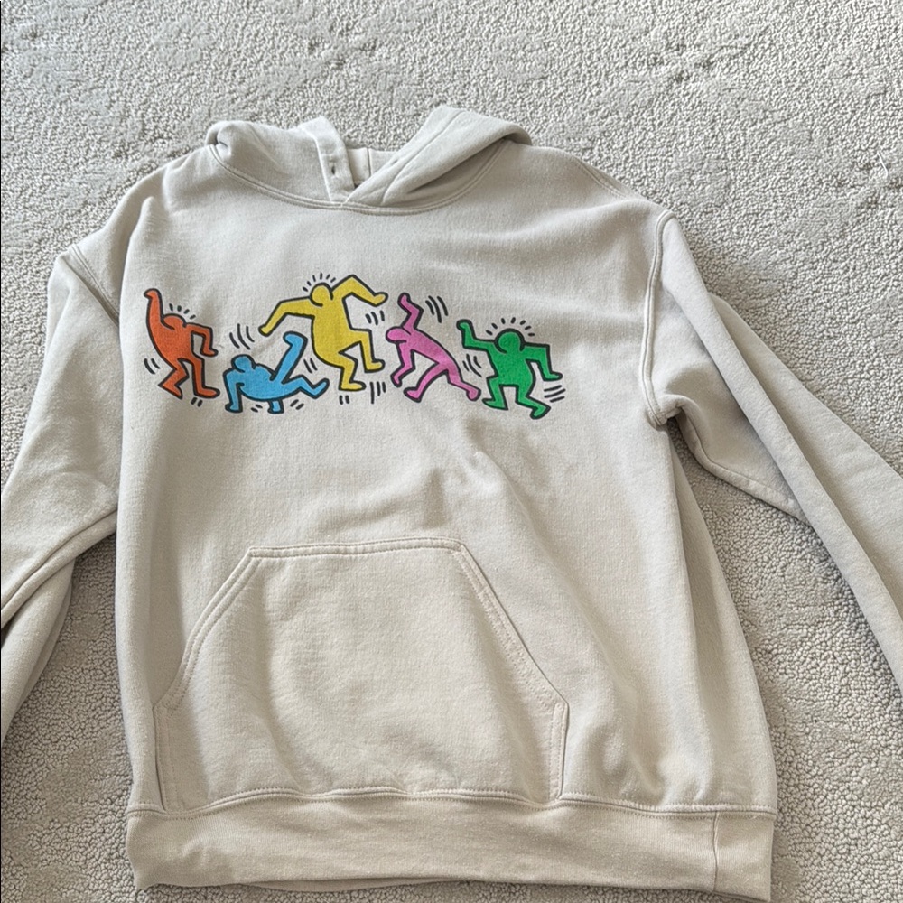 Keith Haring Graphic Hoodie